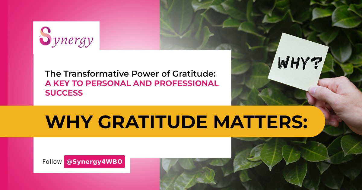Why Gratitude Matters